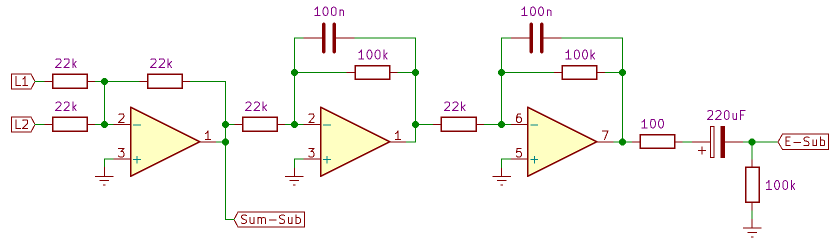 Figure 3. Sub-woofer output